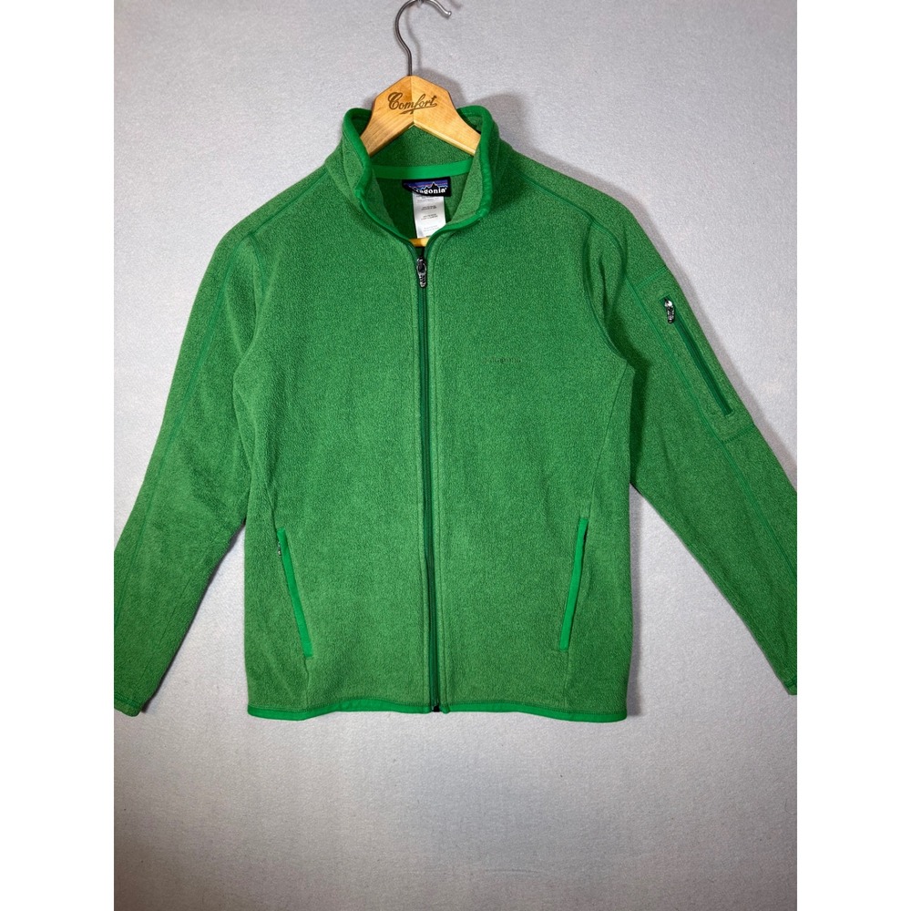 Patagonia W's Aravis Full Zip Fleece Jacket Green Outdoor Layer Women's S 26341